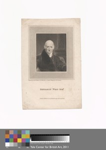 Benjamin West by Edward Scriven, in Engraving. Download this artwork as a high-resolution wallpaper for desktop, tablet, or mobile. — Art Picture