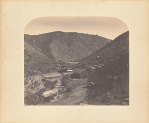 Benton Works by Carleton Watkins, created 1860. Download this artwork as a high-resolution wallpaper for desktop, tablet, or mobile. — Painting Picture