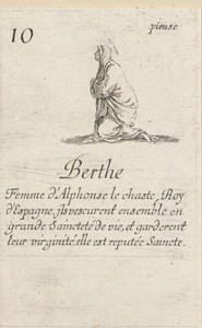 Bertha by Stefano della Bella, created 1620 - 1664, in paper; etching. Download this artwork as a high-resolution wallpaper for desktop, tablet, or mobile. — Stefano della Bella Wallpaper