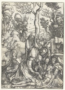 Bewening by Albrecht Dürer, created 1498 - 1499, in paper; letterpress printing; houtsnede. Download this artwork as a high-resolution wallpaper for desktop, ta — Albrecht Dürer Wallpaper