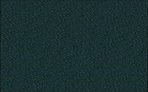 Green digital code flowing down a black screen like in The Matrix. — Binary Wallpaper