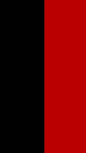 Un design abstrait minimaliste avec une division verticale de noir et de rouge. — Noir Blanc et Rouge Fonds d'écran
