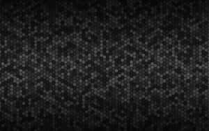 Padrão hexagonal escuro com sombreamento gradiente para fundos digitais modernos. — Grunge preto estético Papéis de Parede