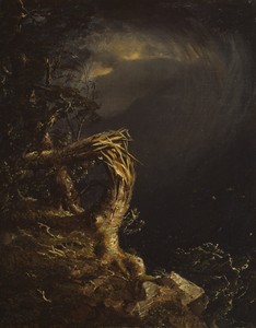 Blasted Tree by Jasper Francis Cropsey, created 1850, in Oil on canvas. Download this artwork as a high-resolution wallpaper for desktop, tablet, or mobile.