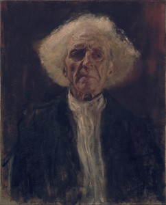 Blind Man by Gustav Klimt, created 1896-01-01. Download this artwork as a high-resolution wallpaper for desktop, tablet, or mobile. — Gustav Klimt Wallpaper