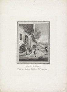 Boerenbal by Antonio Gabrieli, created c. 1783, in paper; engraving. Download this artwork as a high-resolution wallpaper for desktop, tablet, or mobile. — Antonio Gabrieli Wallpaper