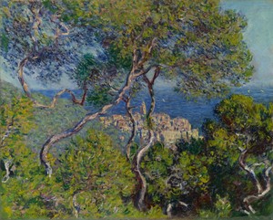 Bordighera by Claude Monet, created 1884, in Oil on canvas. Download this artwork as a high-resolution wallpaper for desktop, tablet, or mobile.