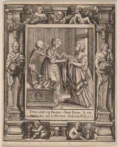 Bride by Wenceslaus Hollar, created 1651, in etching with border "Democritus and Heraclitus" (Pennington 233A). Download this artwork as a high-resolution wallp — Wenceslaus Hollar Wallpaper