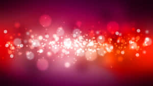 Luzes bokeh brilhantes em fundo gradiente vermelho e rosa — Vermelho e preto Papéis de Parede
