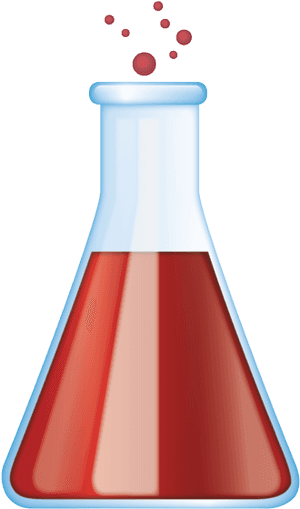 Red liquid bubbling in a science beaker — Bubble Guppies Wallpaper