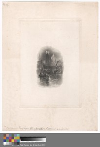 Calais by John Horsburgh, in Etching and engraving with chine collé; engraver's proof on medium, slightly textured, cream wove paper. Download this artwork as a — John Horsburgh Wallpaper