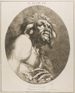 Caliban by John Hamilton Mortimer, created May 20, 1775 (originally published); published 1809, in Etching on cream wove paper. Download this artwork as a high- — John Hamilton Mortimer Wallpaper