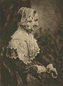 Camera Work: Mrs. Rigby by David Octavius Hill, created 1905, in photogravure. Download this artwork as a high-resolution wallpaper for desktop, tablet, or mobi — David Octavius Hill Wallpaper