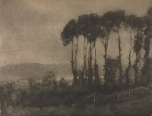 Camera Work: Toucques Valley by Robert Demachy, created 1906, in photogravure. Download this artwork as a high-resolution wallpaper for desktop, tablet, or mobi