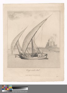 Canja Undersail by James Heath, in Engraving. Download this artwork as a high-resolution wallpaper for desktop, tablet, or mobile. — James Heath Wallpaper