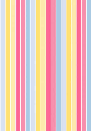 Pastel pink yellow and blue vertical striped wallpaper pattern — Aesthetic Pattern Background