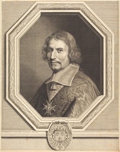 Cardinal Antonio Barberini by Robert Nanteuil, created 1664, in engraving. Download this artwork as a high-resolution wallpaper for desktop, tablet, or mobile. — Painting Picture