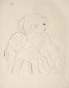 Cassive by Henri de Toulouse-Lautrec, created c. 1895–96, in lithograph. Download this artwork as a high-resolution wallpaper for desktop, tablet, or mobile. — Art Picture