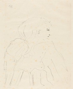 Cassive by Henri de Toulouse-Lautrec, created 1896, in lithograph in black on hand-made paper. Download this artwork as a high-resolution wallpaper for desktop, — Painting Picture
