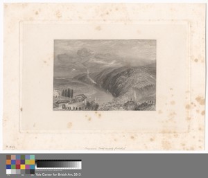 Caudebec by James Baylis Allen, in Etching and engraving with chine collé; engraver's proof on moderately thick, slightly textured, cream wove paper. Download t — James Baylis Allen Wallpaper