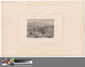 Caudebec by James Baylis Allen, in Etching and engraving with chine collé; engraver's proof (b) on moderately thick, slightly textured, beige wove paper. Downlo — James Baylis Allen Wallpaper