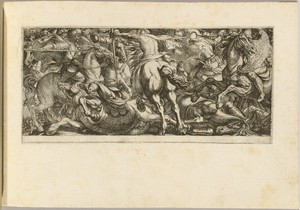 Cavalry Engagement by Antonio Tempesta, in etching. Download this artwork as a high-resolution wallpaper for desktop, tablet, or mobile. — Antonio Tempesta Wallpaper
