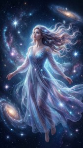 Celeste as a cosmic mage in Vainglory.