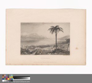 Cephalonia by Edward Francis Finden, in Etching and engraving; third state on medium, slightly textured, cream wove paper. Download this artwork as a high-resol — Art Picture