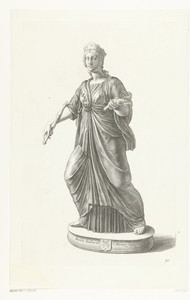 Ceres by Cornelis Bloemaert (II), created c. 1636, in paper; engraving. Download this artwork as a high-resolution wallpaper for desktop, tablet, or mobile. — Cornelis Bloemaert (II) Wallpaper