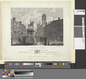 Charing Cross by Thomas Medland, in Engraving. Download this artwork as a high-resolution wallpaper for desktop, tablet, or mobile.