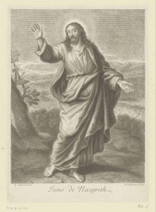 Christus by Antoine Masson, created 1646 - 1700, in paper; engraving. Download this artwork as a high-resolution wallpaper for desktop, tablet, or mobile. — Antoine Masson Wallpaper