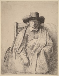 Clement de Jonghe by Rembrandt van Rijn, created 1651, in etching, drypoint and burin on laid paper [counterproof]. Download this artwork as a high-resolution w — Rembrandt van Rijn Wallpaper