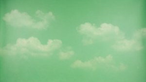 Tela verde com textura de nuvem suave