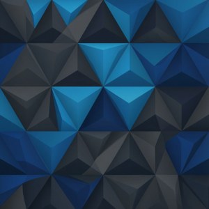 Abstraktes Low-Poly-geometrisches Cloud9-Logo.