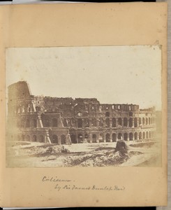 Coliseum by Sir James Dunlop, created about 1847. Download this artwork as a high-resolution wallpaper for desktop, tablet, or mobile. — Sir James Dunlop Wallpaper