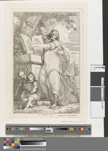 Comedy by John Hamilton Mortimer, in Etching. Download this artwork as a high-resolution wallpaper for desktop, tablet, or mobile. — John Hamilton Mortimer Wallpaper