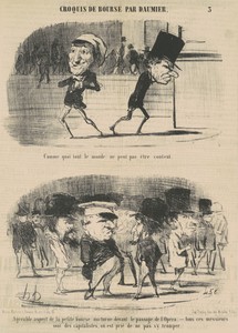 Comme quoi tout le monde de peut ... by Honoré Daumier, created 1852, in lithograph. Download this artwork as a high-resolution wallpaper for desktop, tablet, o — Honoré Daumier Wallpaper