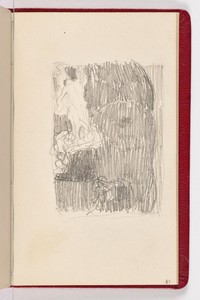 Compositional Study for Philosophy by Gustav Klimt, created 1898. Download this artwork as a high-resolution wallpaper for desktop, tablet, or mobile.