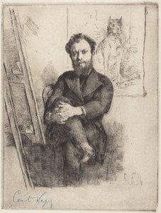 Comte Lepic by Marcellin Gilbert Desboutin, created 1876, in drypoint on Chinese paper. Download this artwork as a high-resolution wallpaper for desktop, tablet — Marcellin Gilbert Desboutin Wallpaper