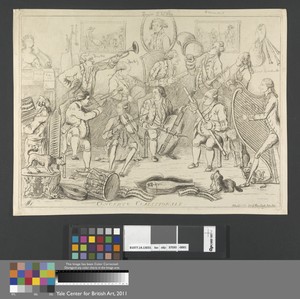 Concerto Coalitionale by James Sayers, in Etching. Download this artwork as a high-resolution wallpaper for desktop, tablet, or mobile. — Art Picture