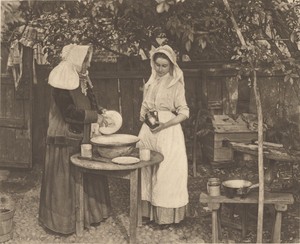 Confessions by Peter Henry Emerson, created 1887. Download this artwork as a high-resolution wallpaper for desktop, tablet, or mobile. — Art Picture