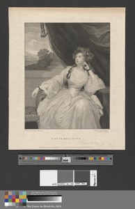 Contemplation by Caroline Watson, in Stipple engraving, mezzotint, etching, and aquatint on moderately thick, slightly textured, laid paper. Download this artwo — Caroline Watson Wallpaper