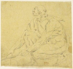 Copy by Eugène Delacroix, created n.d., in Graphite on tan tracing paper. Download this artwork as a high-resolution wallpaper for desktop, tablet, or mobile.