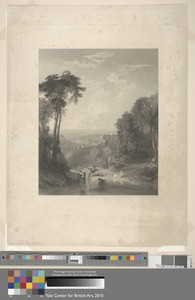 Crossing the Brook by Robert Brandard, in Etching and engraving; engraver's proof on moderately thick, slightly textured, cream wove paper. Download this artwor — Robert Brandard Wallpaper