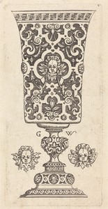 Cup by Georg Wechter I, in etching. Download this artwork as a high-resolution wallpaper for desktop, tablet, or mobile.