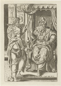 Davids straf by Abraham de Bruyn, created 1583, in paper; engraving. Download this artwork as a high-resolution wallpaper for desktop, tablet, or mobile. — Painting Picture