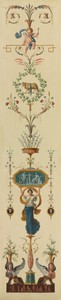 Decorative Panel by Pierre Rousseau, created 1790s, in oil on canvas. Download this artwork as a high-resolution wallpaper for desktop, tablet, or mobile. — Pierre Rousseau Wallpaper