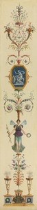 Decorative Panel by Pierre Rousseau, created 1790s, in oil on canvas. Download this artwork as a high-resolution wallpaper for desktop, tablet, or mobile. — Pierre Rousseau Wallpaper