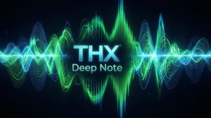 THX Deep Note lydbølge abstrakt tapet