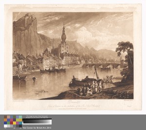 Dinant by Charles Turner, in Mezzotint and etching (proof) on moderately thick, moderately textured, cream laid paper. Download this artwork as a high-resolutio — Art Picture